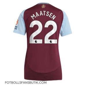 Aston Villa Ian Maatsen #22 Replika Hemmatröja Damer 2024-25 Kortärmad